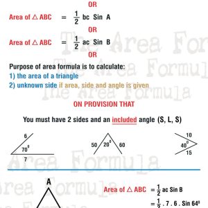 The area formula