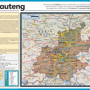 Map of Gauteng
