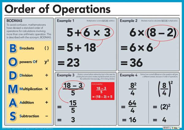 Order of operations
