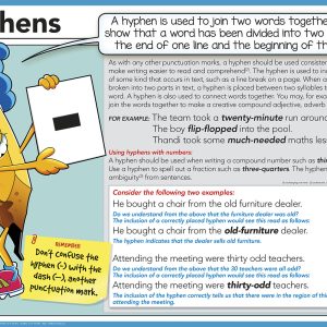 Hyphens