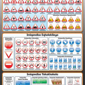 Imiqondiso yokhuseleko ezindleleni / Road safety