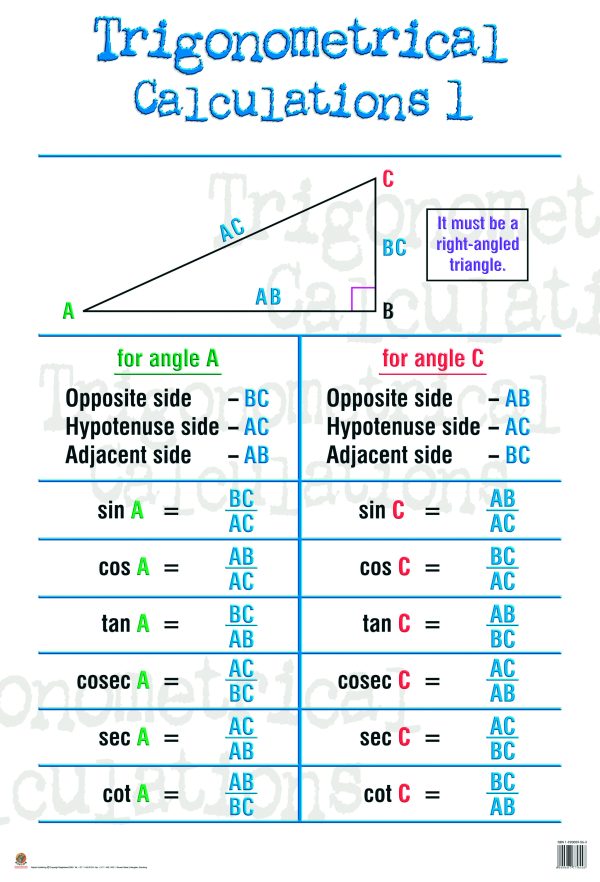 Trigonometrical calculations 1
